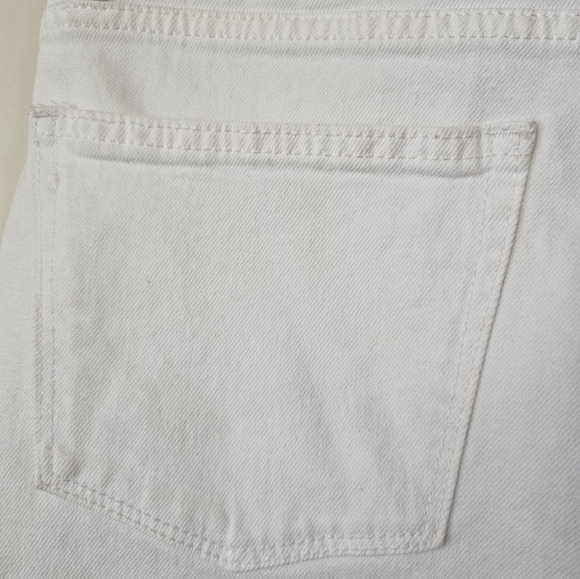 DL 1961 Rileu Boyfriend Strait White Denim Jeans - Picture 9 of 14